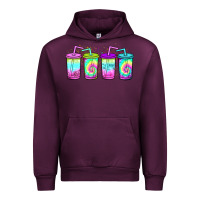 Mauve Wine loaded tea coffee Urban Hoodie - JahusDesignShop