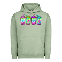 Pigment Oil Green loaded tea coffee Urban Hoodie - JahusDesignShop