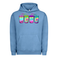 Pigment Pebble Blue loaded tea coffee Urban Hoodie - JahusDesignShop