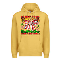 Antique Gold Candy Cane Christmas Club Premium Hoodie - CowhideDigitalArt