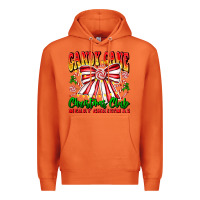 Carrot Candy Cane Christmas Club Premium Hoodie - CowhideDigitalArt