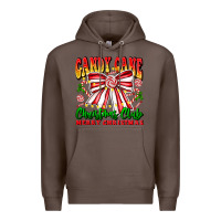 Coffee Candy Cane Christmas Club Premium Hoodie - CowhideDigitalArt