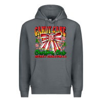 Rock Candy Cane Christmas Club Premium Hoodie - CowhideDigitalArt