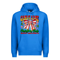 True Royal Candy Cane Christmas Club Premium Hoodie - CowhideDigitalArt