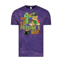 Cloud Purple My first St. Patrick's Day Vintage Tee - CowGirlArtShop