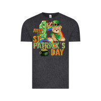 Vintage Black My first St. Patrick's Day Vintage Tee - CowGirlArtShop