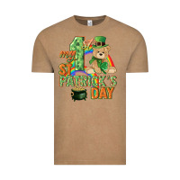 Vintage Coffee My first St. Patrick's Day Vintage Tee - CowGirlArtShop