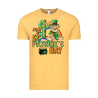 Vintage Mustard My first St. Patrick's Day Vintage Tee - CowGirlArtShop