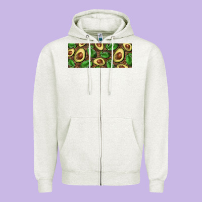 Avocados With Wood And Leopard Background 11 Oz Mug Zipper Hoodie Designed By Barkaloodesign