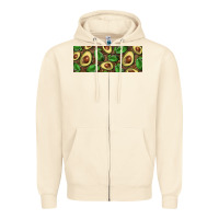 Sandshell avocados with wood and leopard background 11 oz mug Zipper Hoodie - BarkalooDesign