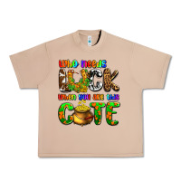 Burro Who needs luck when you are this cute Urban Heavy Tee - OliviaCreatesArt