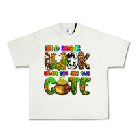 Pistachio Who needs luck when you are this cute Urban Heavy Tee - OliviaCreatesArt