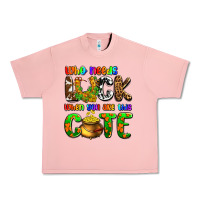 Salmon Who needs luck when you are this cute Urban Heavy Tee - OliviaCreatesArt