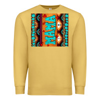 Aztec Leopard Glitter Premium Sweatshirt | Teevron