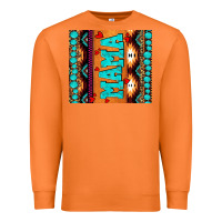 Carrot aztec leopard glitter Premium Sweatshirt - AdoDesignShop