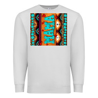Dove Grey aztec leopard glitter Premium Sweatshirt - AdoDesignShop