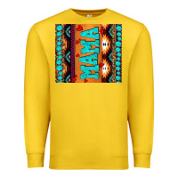 Lemon aztec leopard glitter Premium Sweatshirt - AdoDesignShop