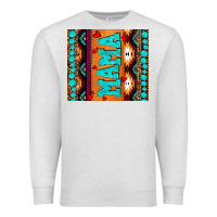 Oatmeal Heather aztec leopard glitter Premium Sweatshirt - AdoDesignShop