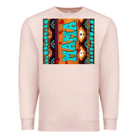 Pale Pink aztec leopard glitter Premium Sweatshirt - AdoDesignShop