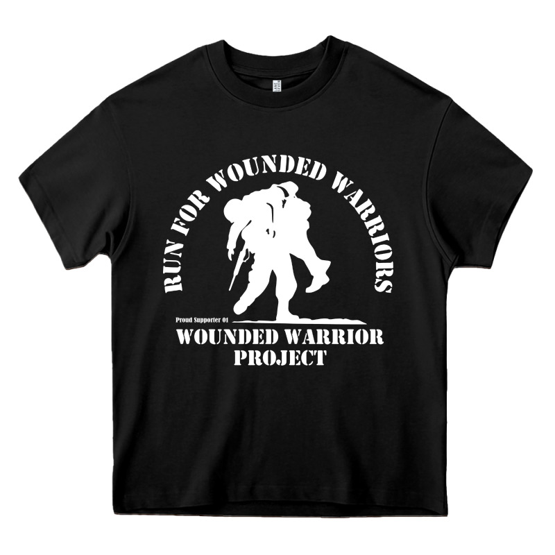 Memorial Warrior Project Heavy Core Tee by maiPhamDesign | Teevron