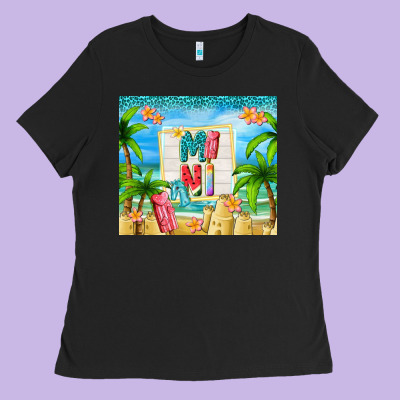 Summer Mini Ladies Tee Designed By Tumblerdesignbyshophia