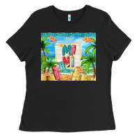 Black summer mini Ladies Tee - TumblerDesignByShophia
