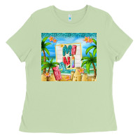 Matcha summer mini Ladies Tee - TumblerDesignByShophia