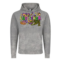 Louisiana Mardi Gras Vintage Hoodie | Teevron