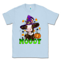 Dusty Blue moody cow Classic Tee - Artiststas