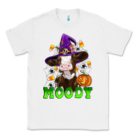 White moody cow Classic Tee - Artiststas