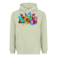 Matcha pride lesbian gay mom sunflower Heavyweight Hoodie - AdoDesignShop