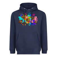 Navy pride lesbian gay mom sunflower Heavyweight Hoodie - AdoDesignShop