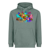 Sage pride lesbian gay mom sunflower Heavyweight Hoodie - AdoDesignShop