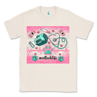 Natural #vettechlife Classic Tee - TumblerDesignByShophia