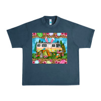 Midnight Navy Easter Day camping Urban Heavy Tee - OliviaCreatesArt