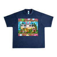 Navy Easter Day camping Urban Heavy Tee - OliviaCreatesArt