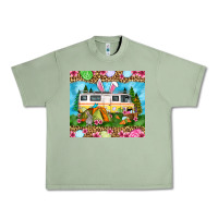 Oil Green Easter Day camping Urban Heavy Tee - OliviaCreatesArt