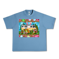 Pebble Blue Easter Day camping Urban Heavy Tee - OliviaCreatesArt