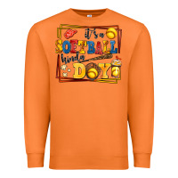 Carrot its a softball kinda day Premium Sweatshirt - AdoDesignShop