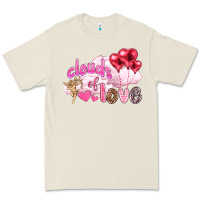 Bone Clouds of love with balloons Valentine's Day Premium Tee - HowdyJamesFarm