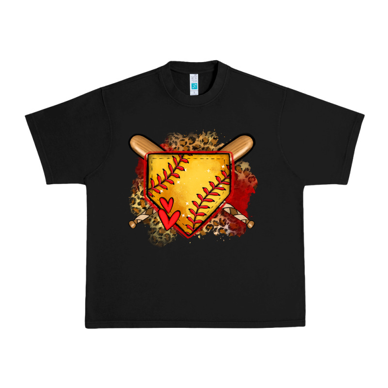 Softball Home Plate Urban Heavy Tee by Jasminsmagicworld | Teevron