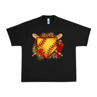Black softball home plate Urban Heavy Tee - Jasminsmagicworld