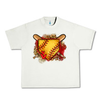 Pistachio softball home plate Urban Heavy Tee - Jasminsmagicworld
