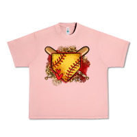 Salmon softball home plate Urban Heavy Tee - Jasminsmagicworld