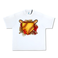 White softball home plate Urban Heavy Tee - Jasminsmagicworld