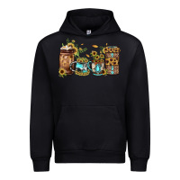 Black sunflower gemstone coffee Urban Hoodie - JahusDesignShop