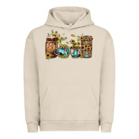 Pigment French Oak sunflower gemstone coffee Urban Hoodie - JahusDesignShop