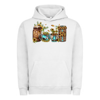 Pigment Lunar Rock sunflower gemstone coffee Urban Hoodie - JahusDesignShop