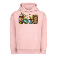 Pigment Salmon sunflower gemstone coffee Urban Hoodie - JahusDesignShop