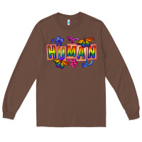 Chestnut Human pride Long Sleeve Tee - FaDigitalArtStudio